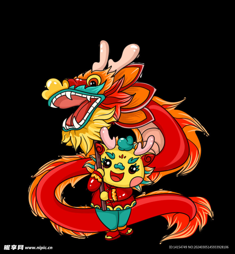 卡通龙  