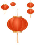 中国风灯笼红色喜庆圆形灯笼