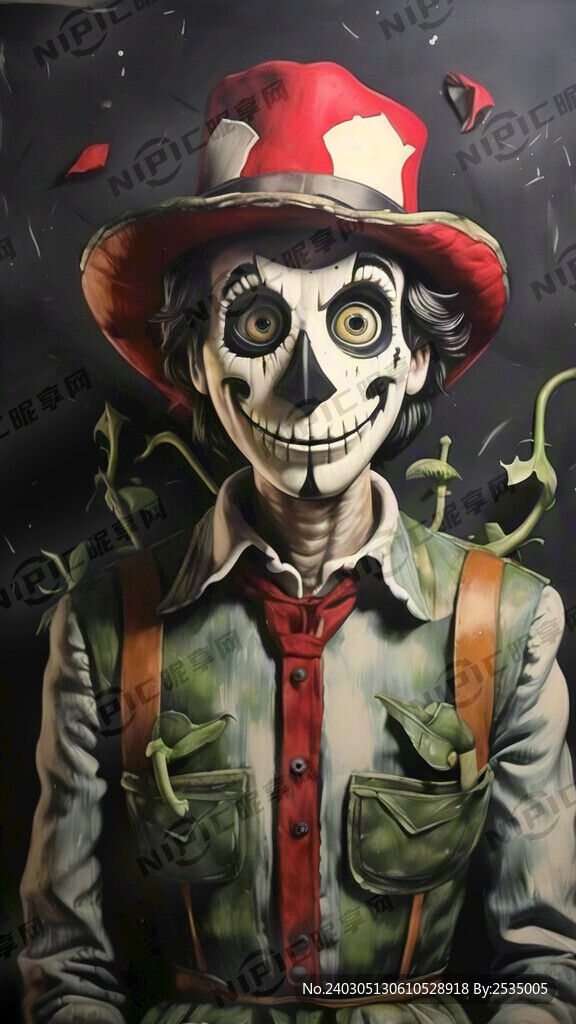 手绘 杰克与豌豆