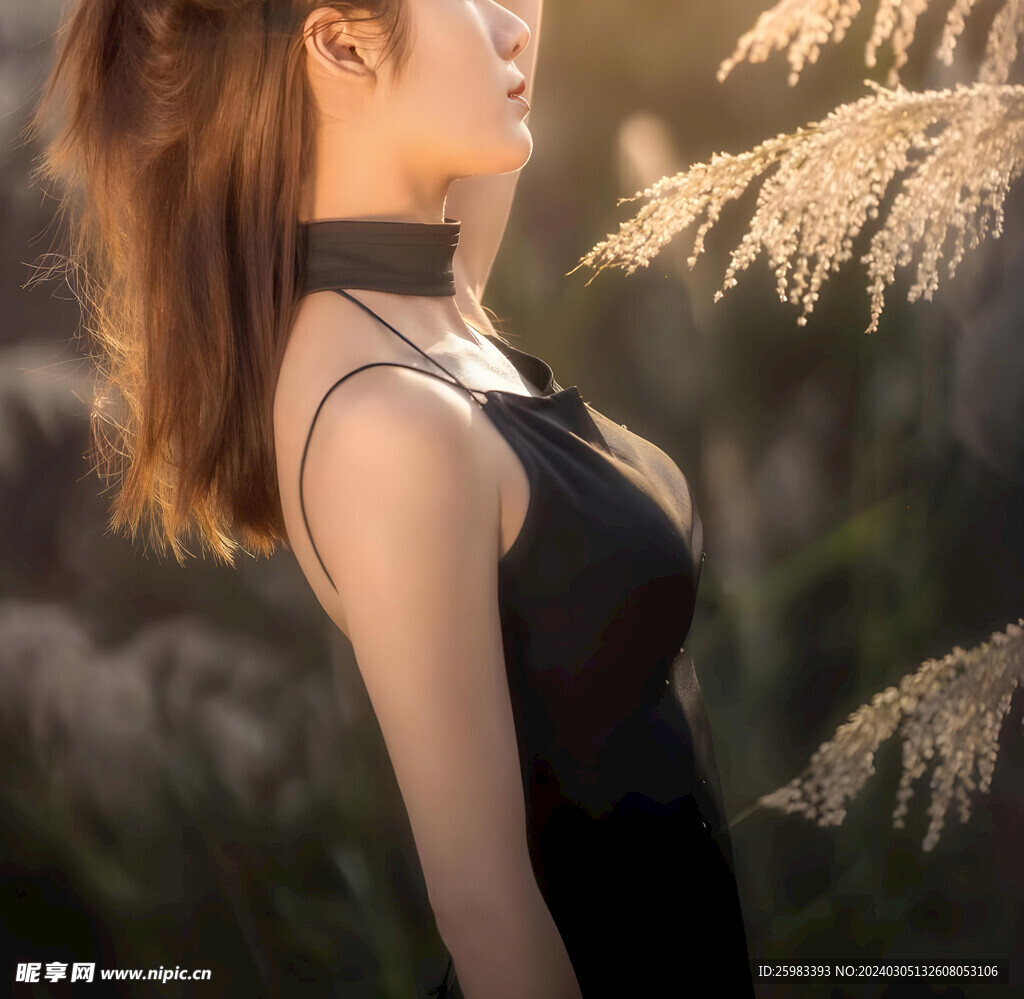 休闲的女孩