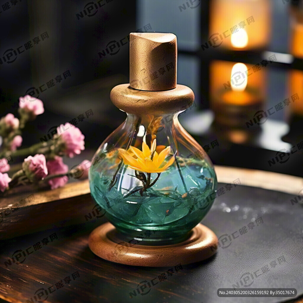 香薰蜡瓶贴高端