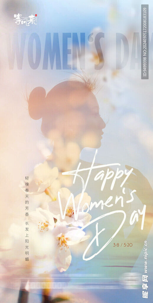 地产女神节妇女节海报
