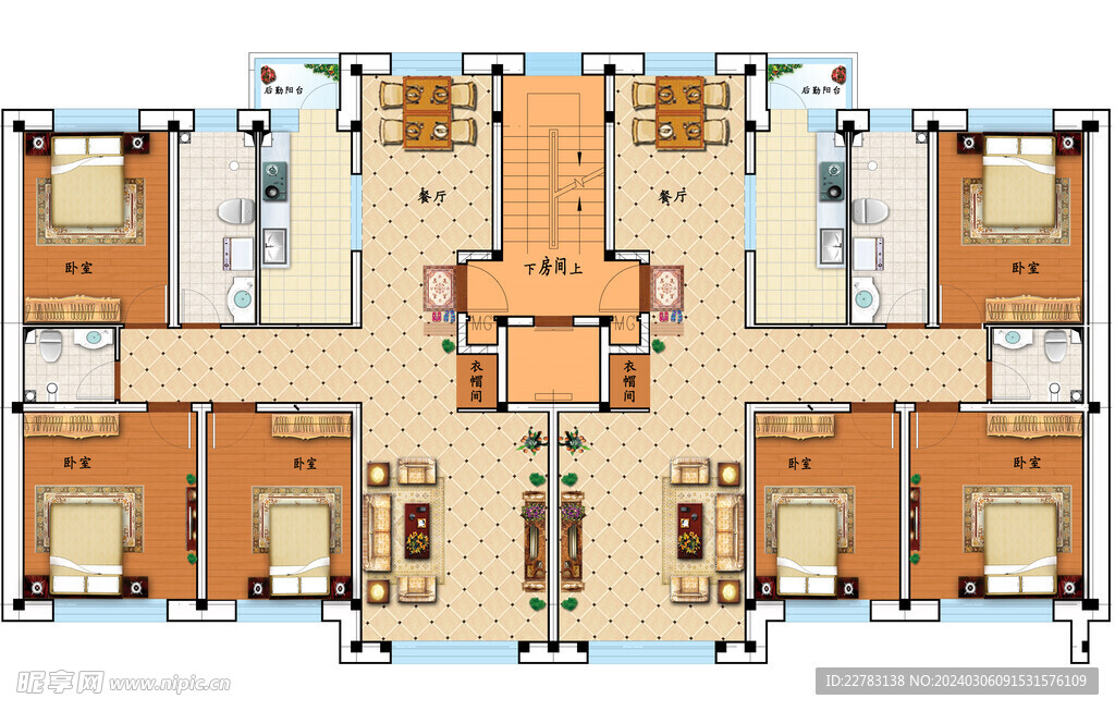 内室平面户型图