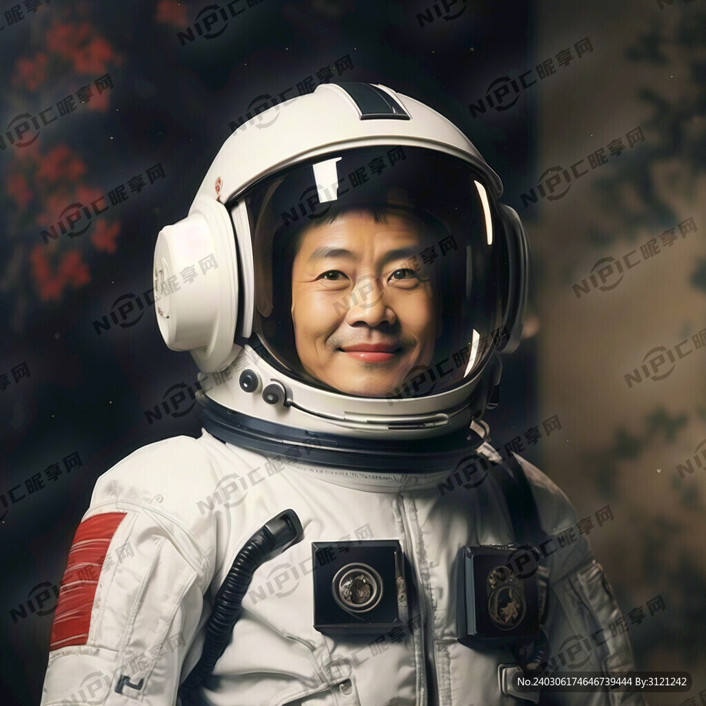 微笑的中国科学家机器人硬核宇航
