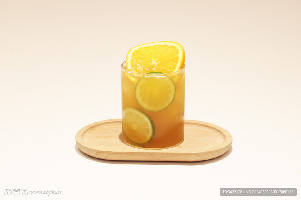 香橙柠檬茶