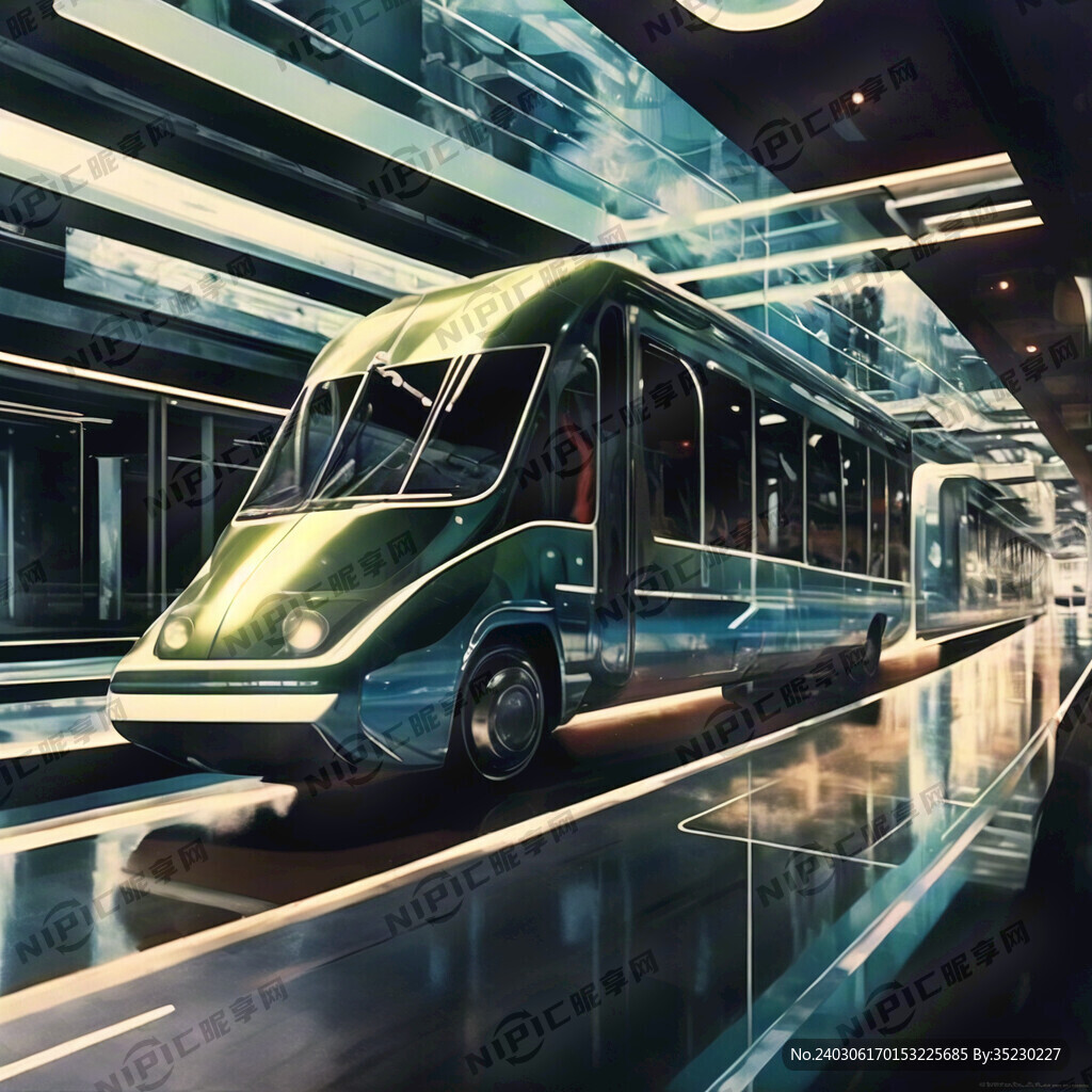 现代 科技 炫酷 交通工具