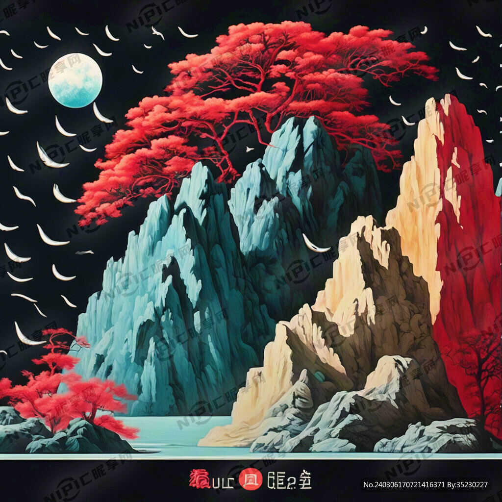 现代 炫酷 广告底图