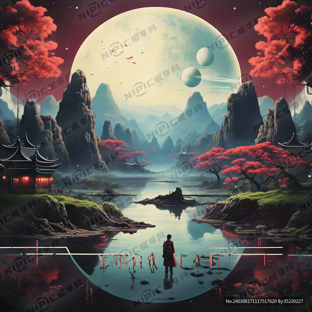 科幻 炫酷 广告底图