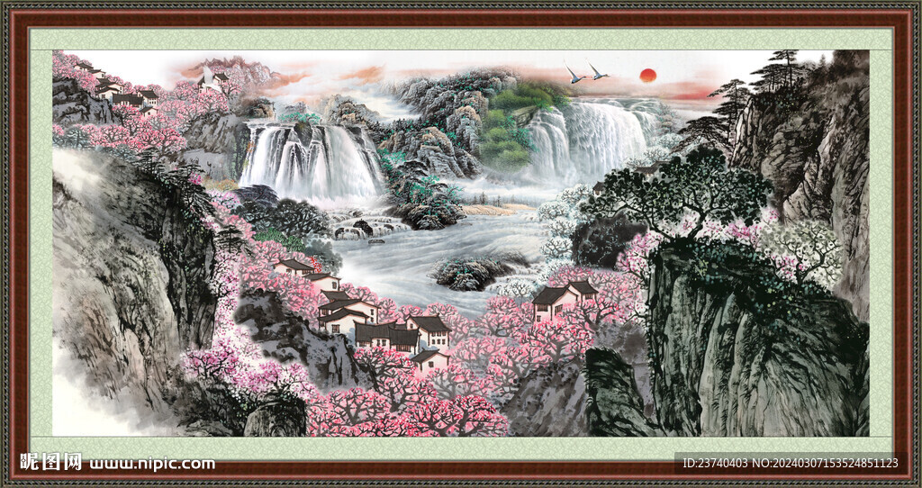 山水画 