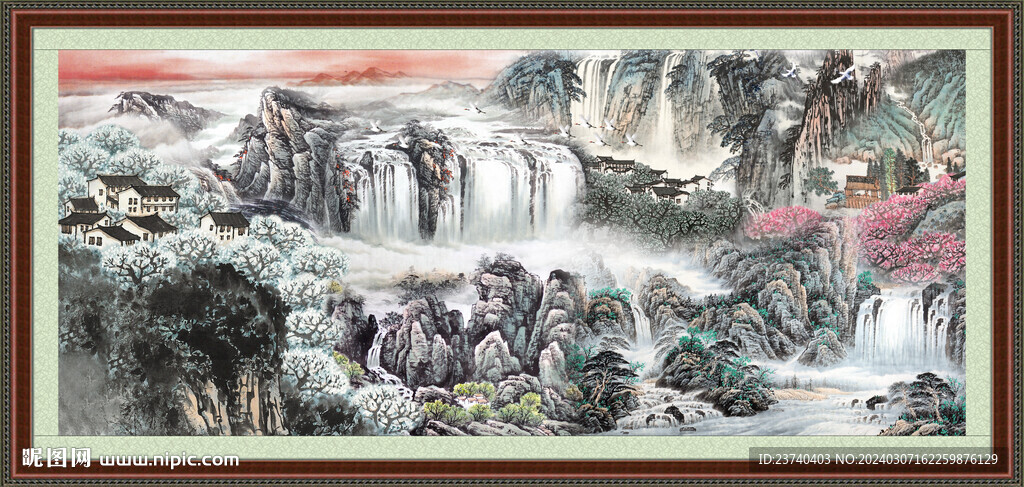 山水画 