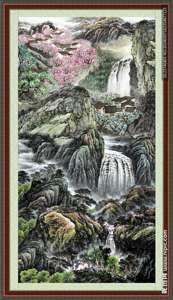 山水画 