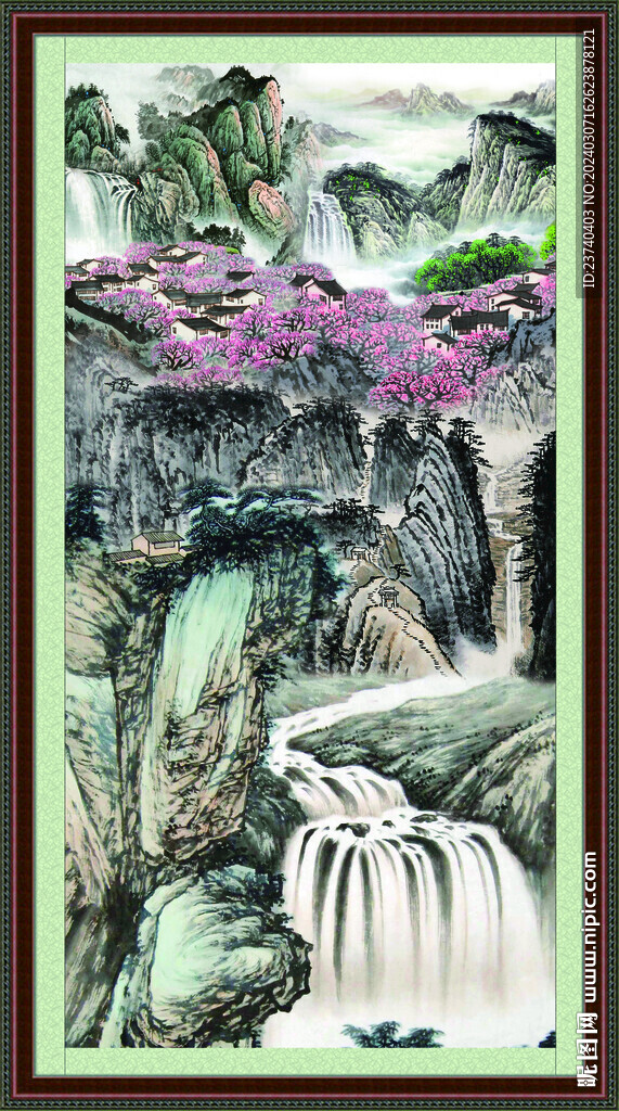 山水画 