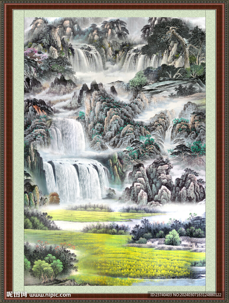 山水画 