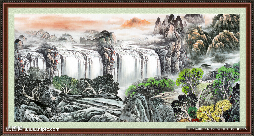 山水画