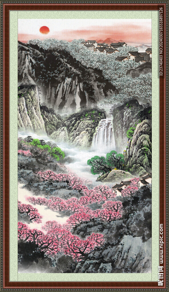 山水画 