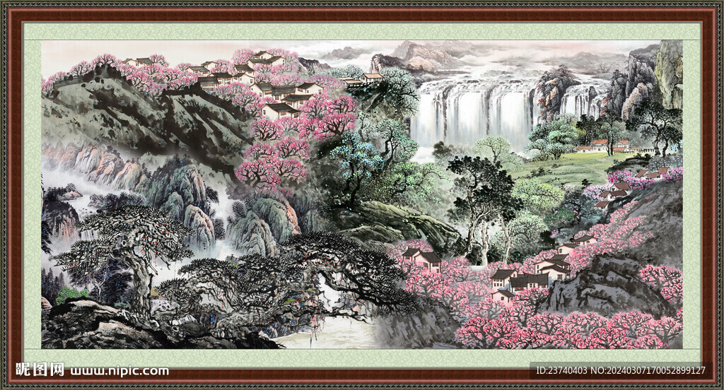 山水画 