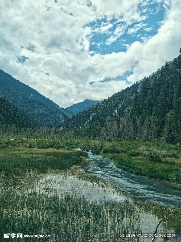 山水自然风景