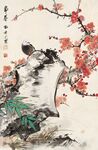 梅鸟图