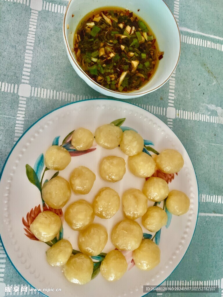 清蒸土豆丸子