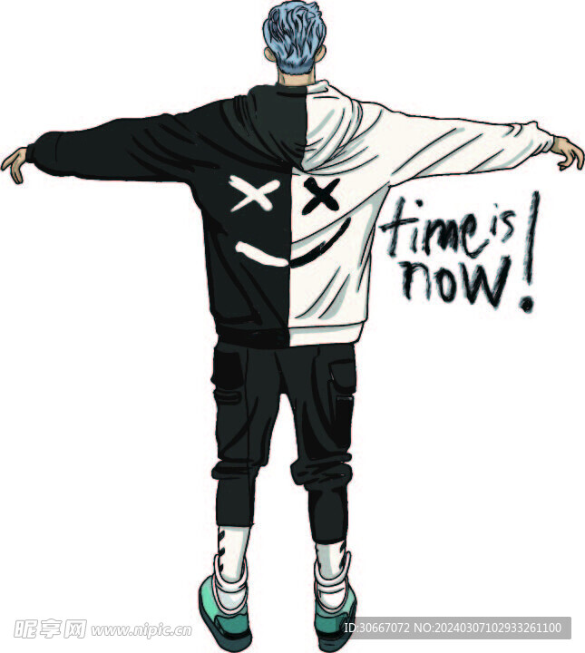 潮牌 time is now 