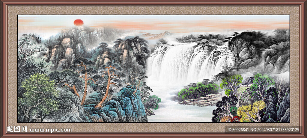 山水风光 
