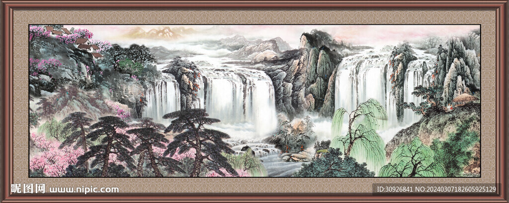 国画风景 