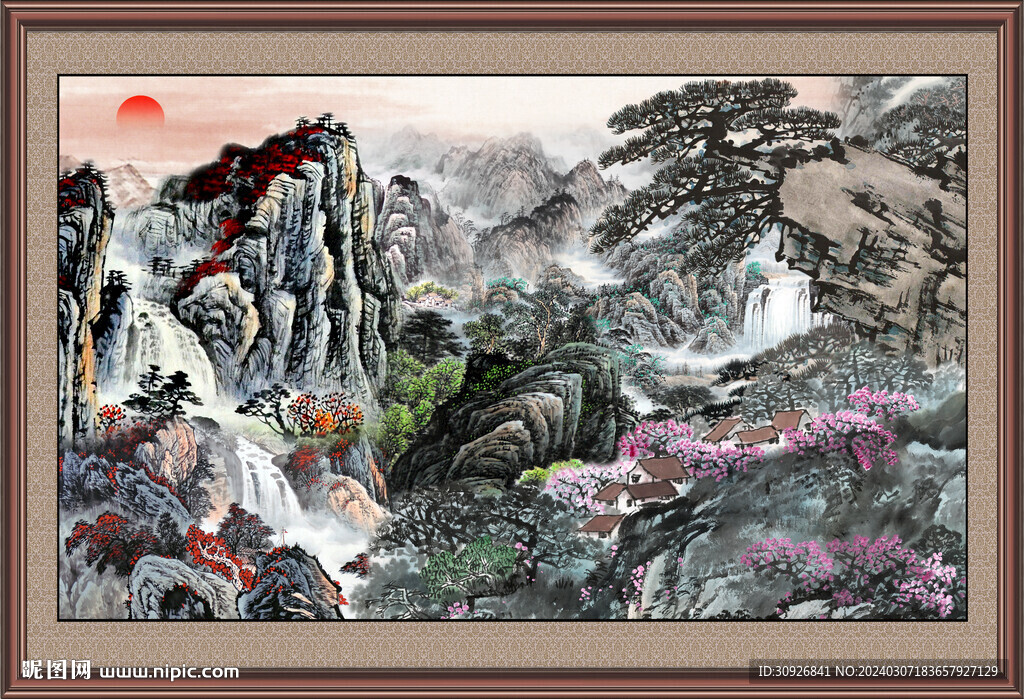 国画风景 