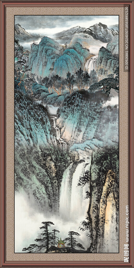 国画山水画