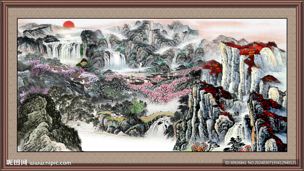 山水风景 