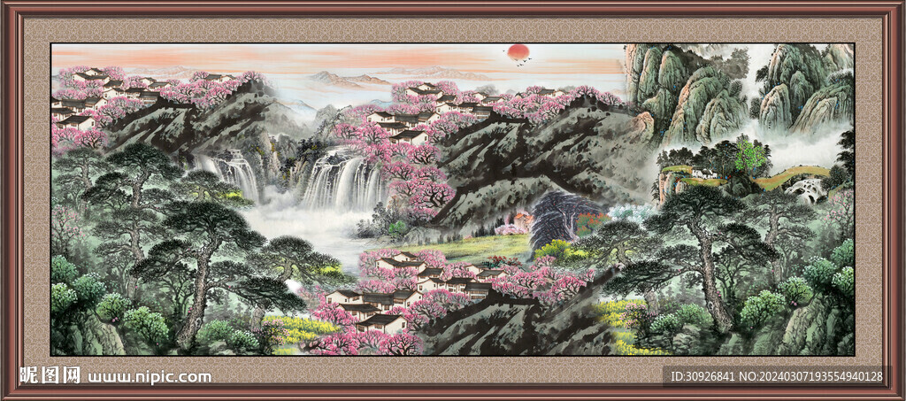 国画风景 