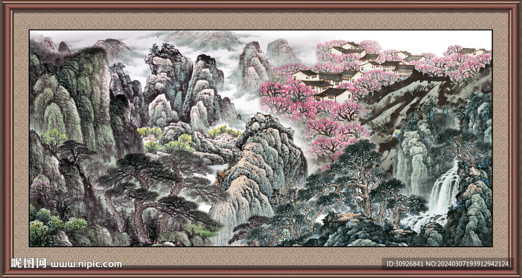 国画风景 