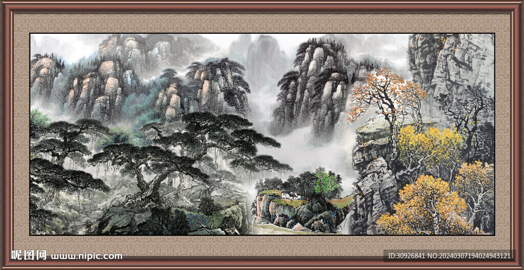 国画风景 