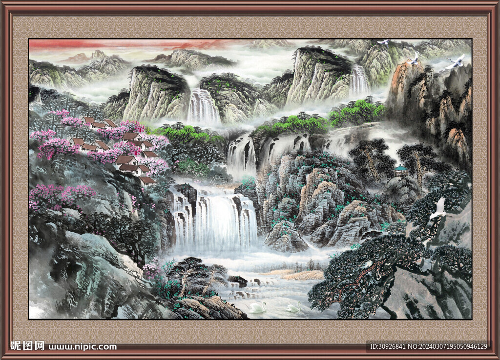 国画风景 