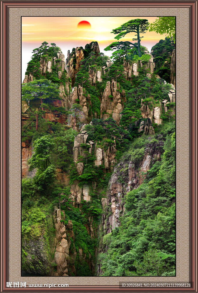 中国画风景 