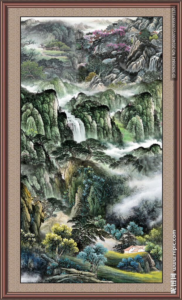 山水国画
