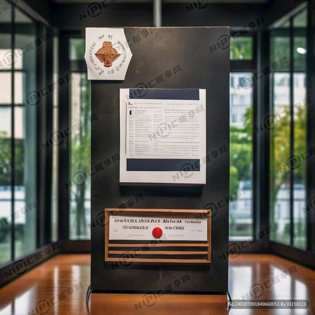 生成一个廉洁举报告示牌