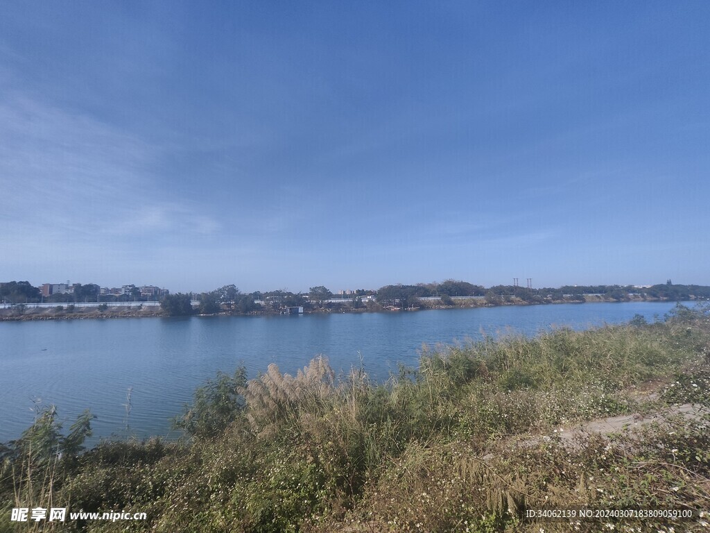 河边风景