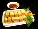 干炸臭豆腐