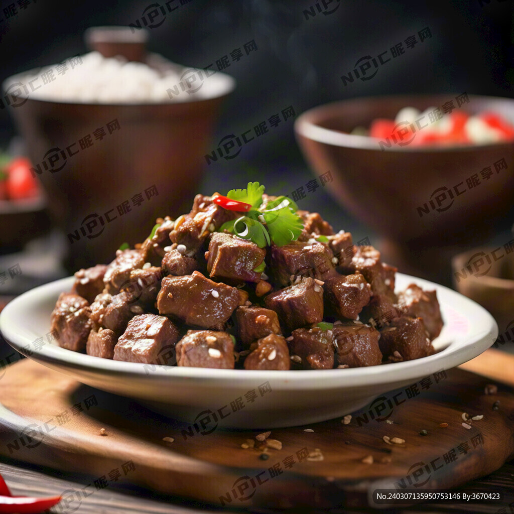 五香牛肉 牛肉粒