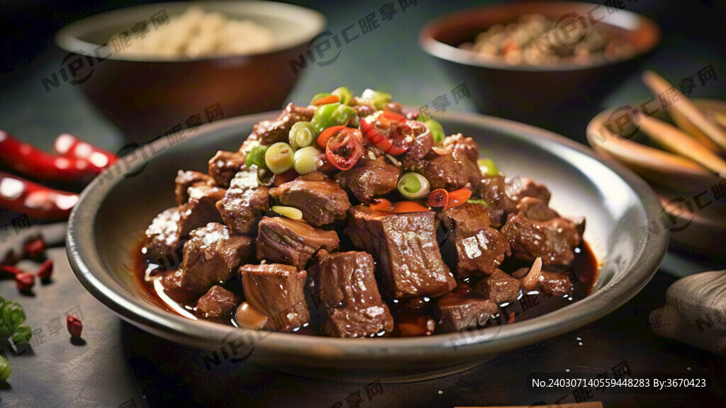 酱牛肉 牛肉粒