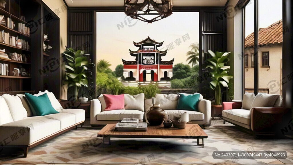 美丽圩镇客厅招牌字