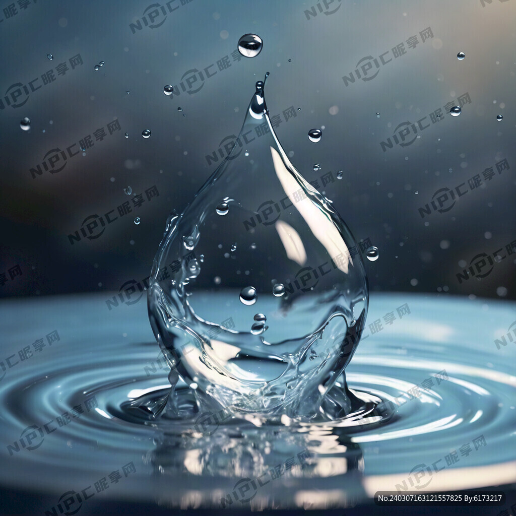 小水滴聚集后变成大水滴
