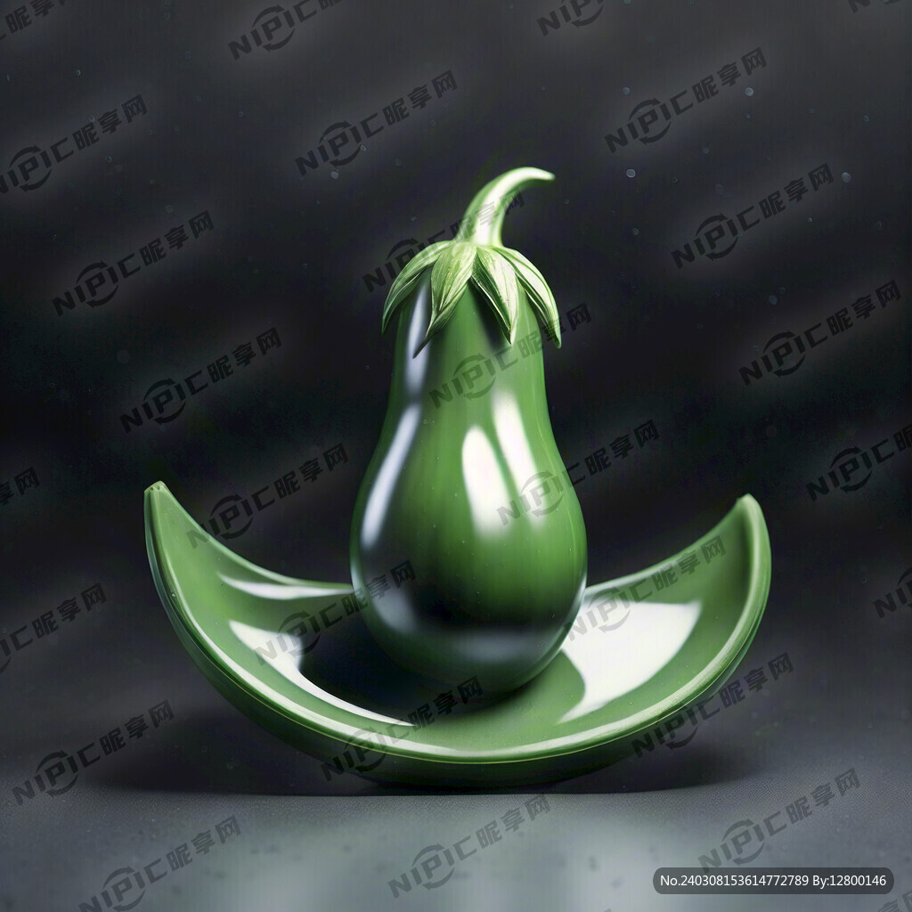 青色茄子图标