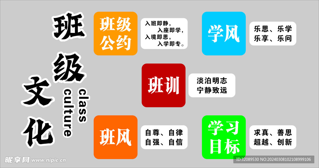 文化墙 班级