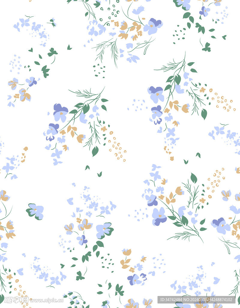 碎花