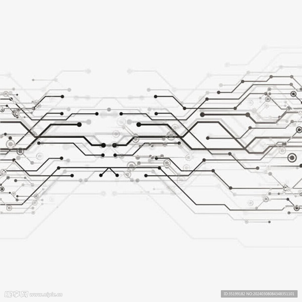 矢量电路纹理
