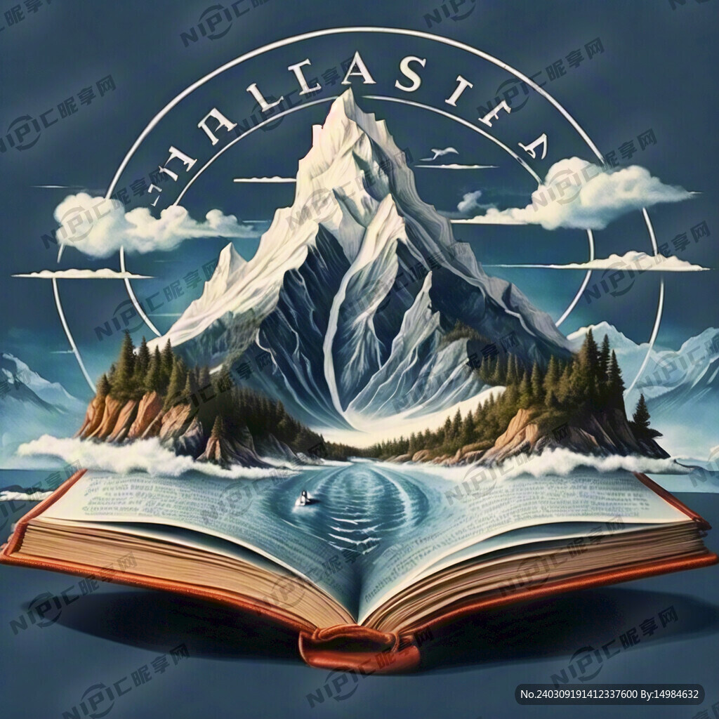 有像书一样的山