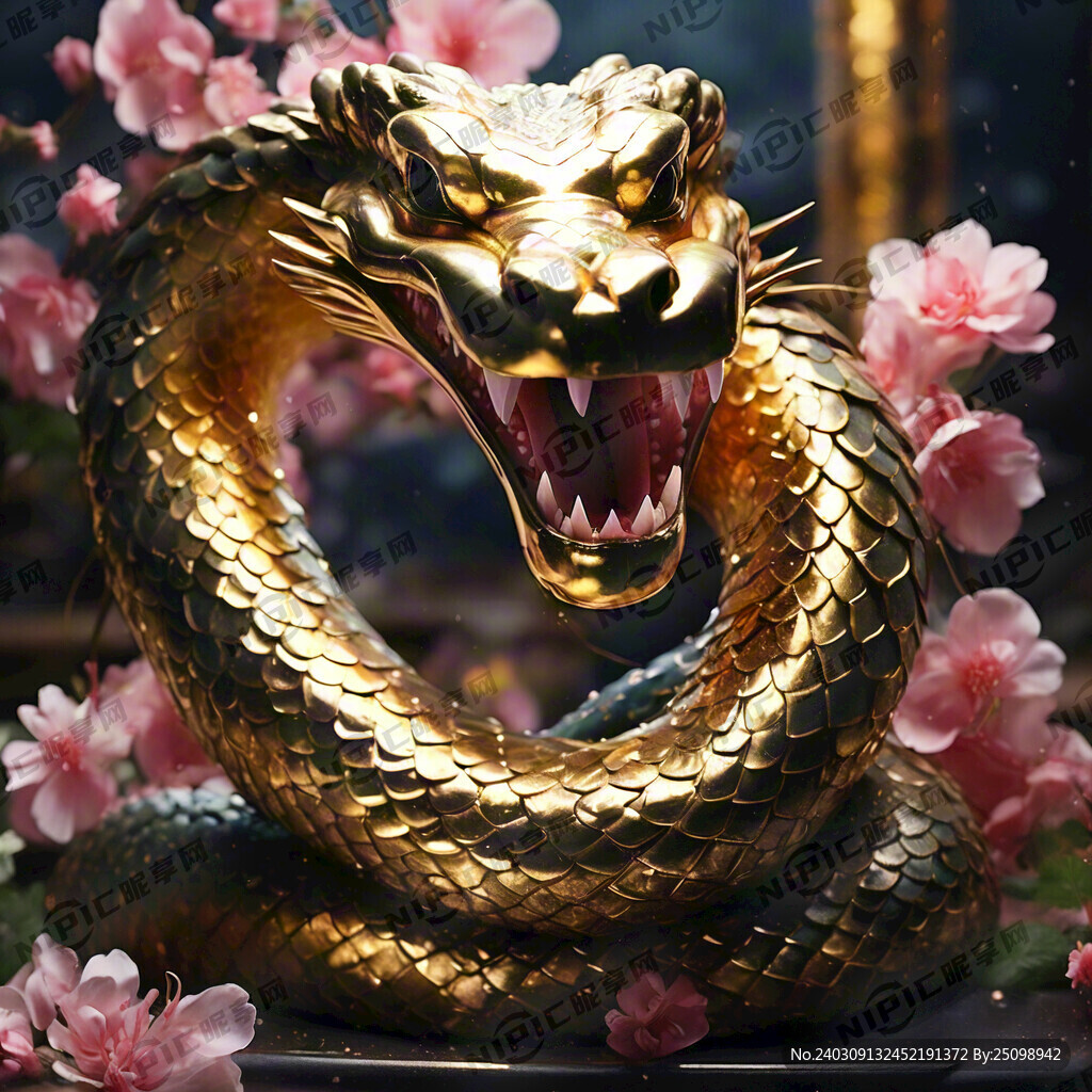 金蛇献岁