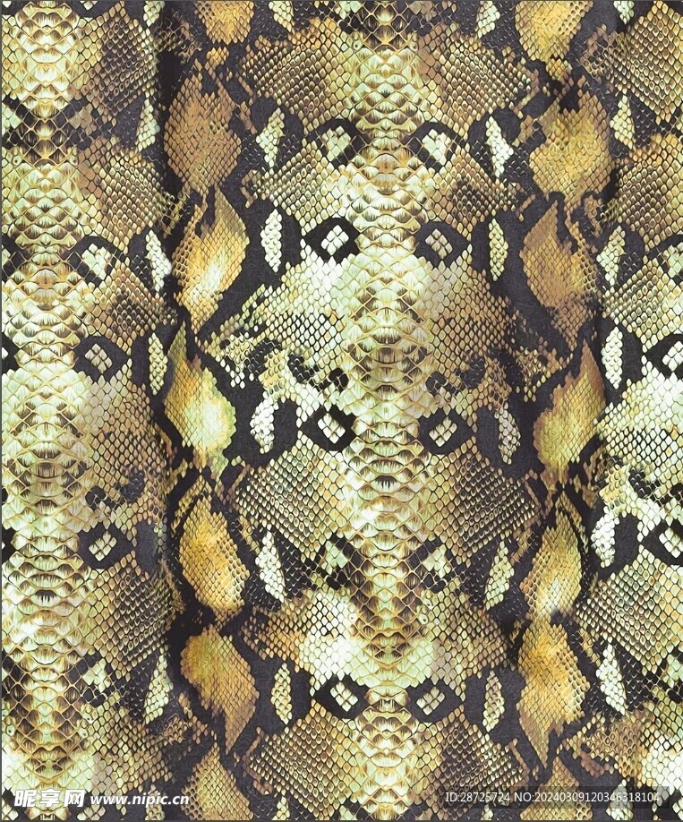 蛇皮纹 豹纹