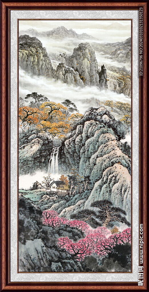 山水风景画 